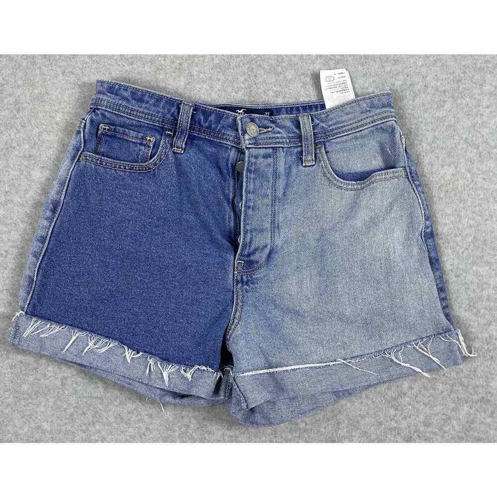 Junior's Hollister Ultra High Rise Mom Short 3" Size 5 27W